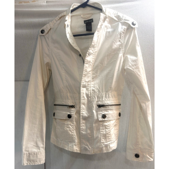 Wet Seal Jacket Military Tactical Woman Sz S Safari Utility Retro Australian Y2k - Picture 4 of 14
